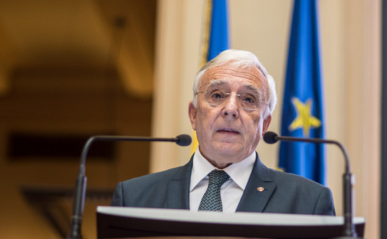 Guvernatorul BNR, Mugur Isărescu (Epoch Times Romania)