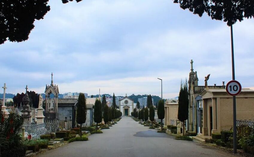 Un cimitir din oraşul portughez Braga