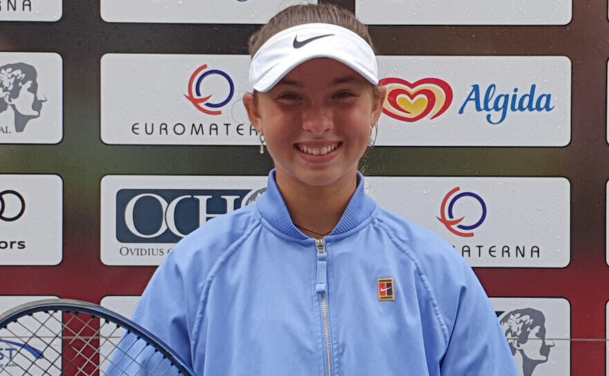 Jucătoarea română de tenis Sara Maria Popa.