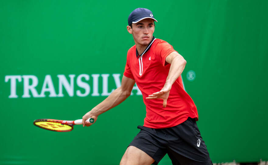 Jucătorul român de tenis Nicholas David Ionel.