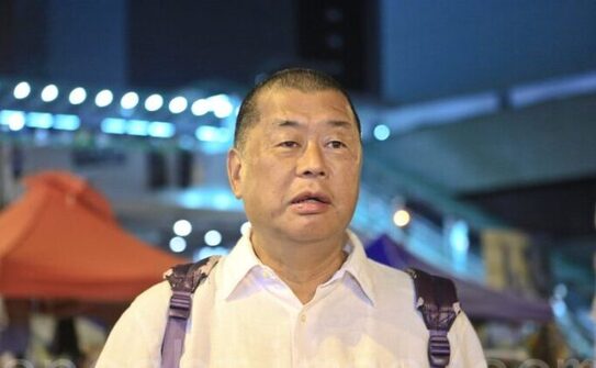 Jimmy Lai Chee-ying - fondatorul ziarului pro-democratic Apple Daily (Sung Pi-Lung/The Epoch Times)