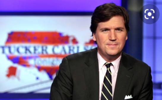 Prezentatorul "Fox News", Tucker Carlson.
