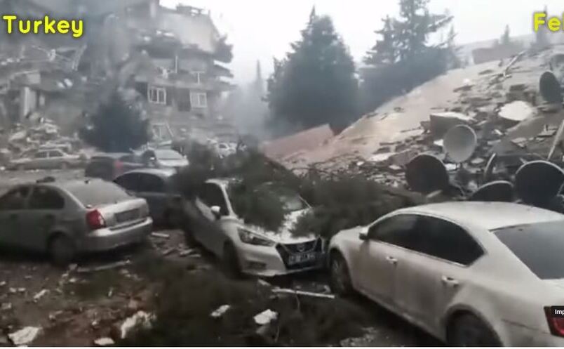 Efectele cutremurului din Turcia, 6 februarie 2023
