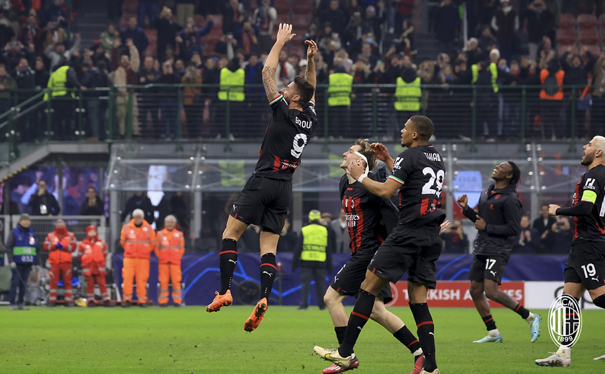 AC Milan - Tottenham Hotspur 1-0 (1-0), în optimile de finală ale Ligii Campionilor la  fotbal.