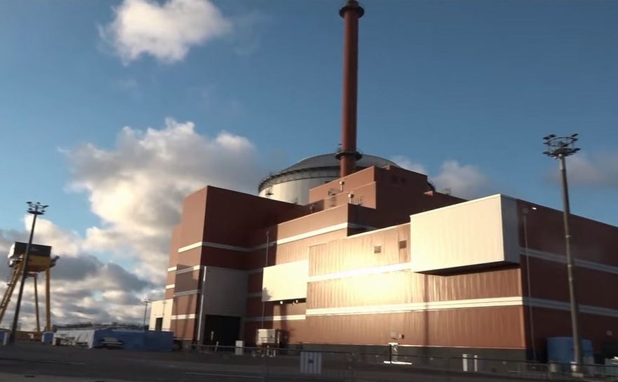 Reactorul nuclear finlandez Olkiluoto 3 (OL3), cel mai mare reactor nuclear din Europa
