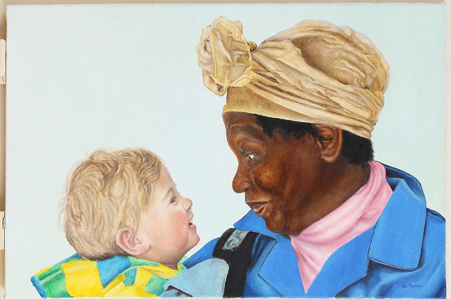 "Iubire necondiţionată" de Kim Myerson a câştigat Premiul pentru umanitate şi cultură în cadrul NIFPC 2014. (Concursul Internaţional de Pictură NTD)