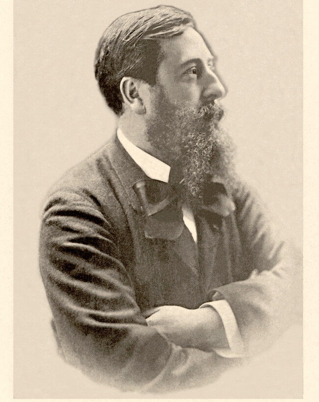 Léo Delibes în 1888 (Bibliothèque nationale de France, BNF Gallica)