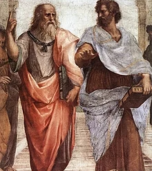 Platon şi Artistotel (Wikipedia.com)