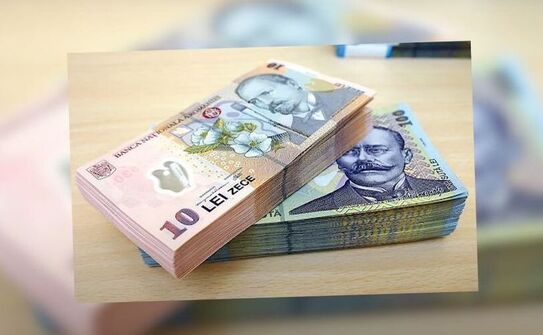 Bancnote de 10 şi 100 de lei (YouTube Screenshot)