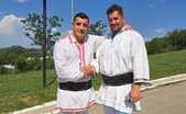 Claudiu Tarziu si George Simion (Facebook)