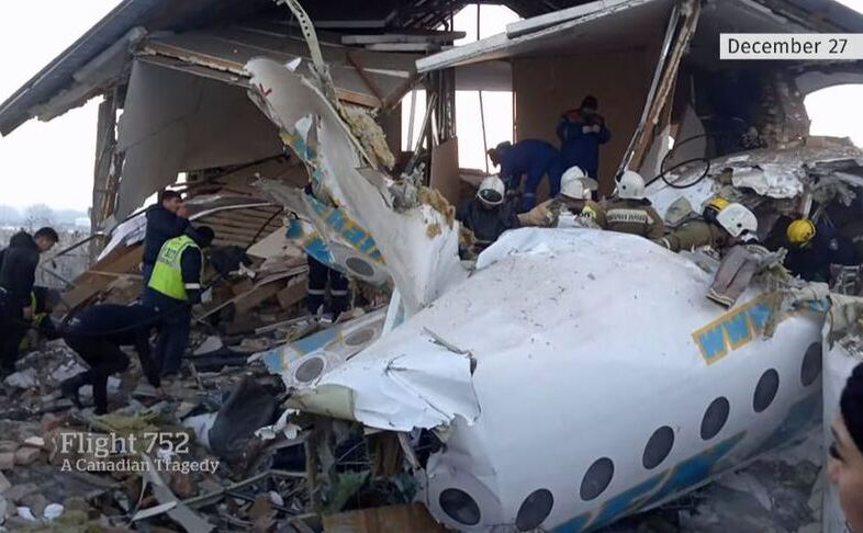 Zborul PS752 călătorea de la Teheran la Kiev pe 8 ianuarie 2020, când a fost doborât la scurt timp după decolare.