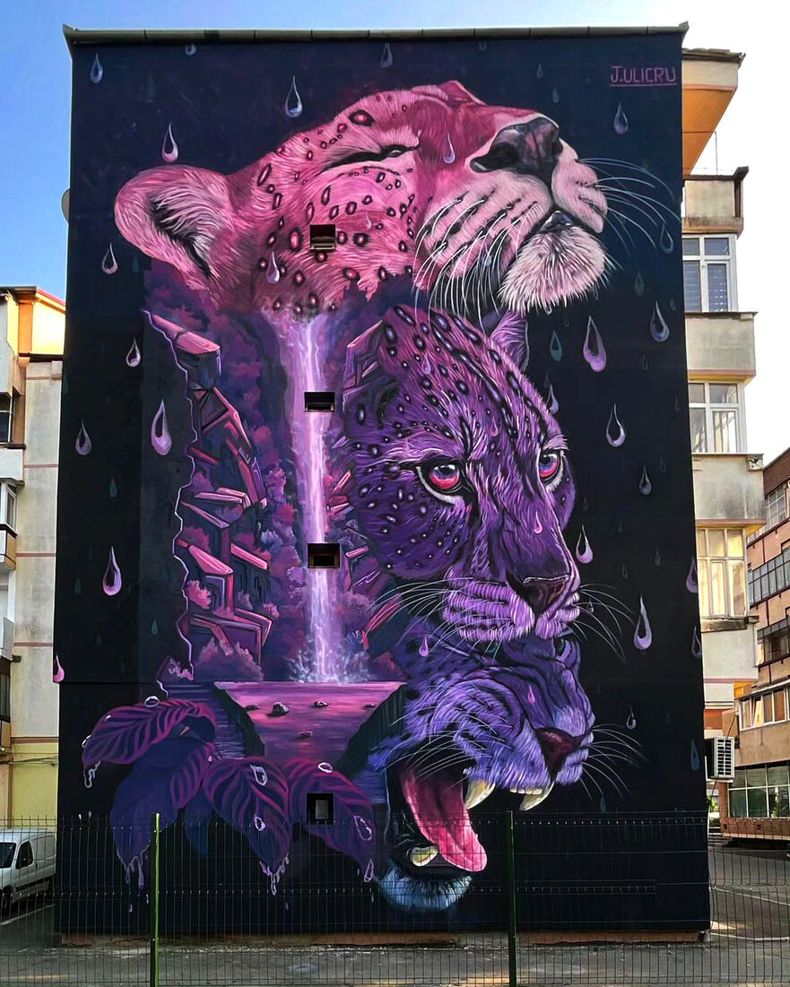“Urletul Furtunii” (Facebook/SibiuInternationalStreetARTFestival)