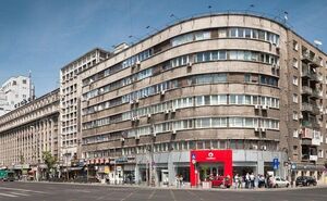 Bloc de locuinţe în Bucureşti (Facebook/NicusorDan.ro)