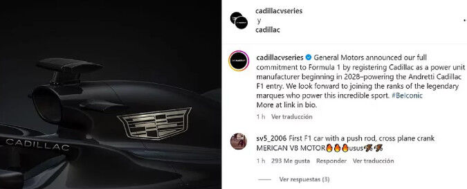 (screenshot via @cadillacvseries)