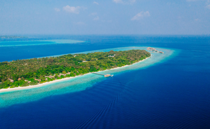 Insula Kunfunadhoo din Maldive