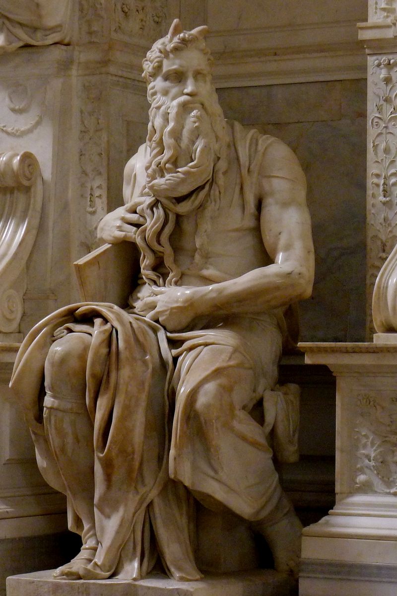 Moise de Michelangelo (Wikipedia.org)