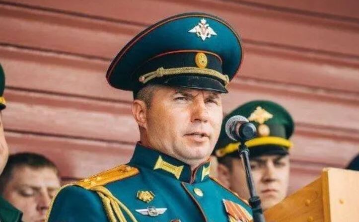 Generalul-maior rus Vladimir Zavadsky, comandantul adjunct al Corpului 14 Armată