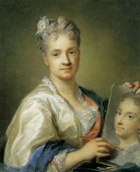 Renumita artistă din secolul al XVIII-lea Rosalba Carriera. (Domeniu public)