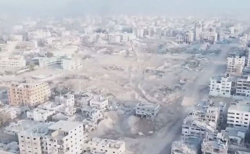 Distrugeri provocate de forţele israeliene în Gaza