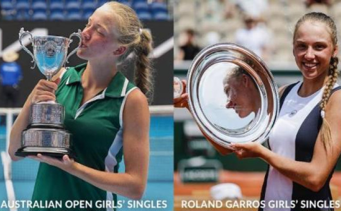 Alina Korneeva (screenshot via ITF)