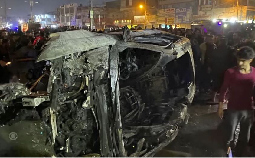 Un comandant al grupării armate Kataib Hezbollah a fost ucis într-un atac american cu dronă ce a vizat un vehicul în estul Bagdadului, 8 februarie 2024