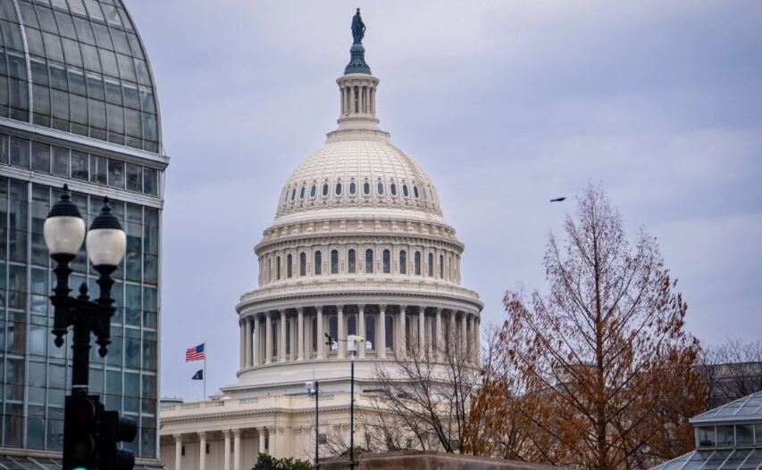 Clădirea Capitoliului SUA din Washington, la 28 februarie 2024.