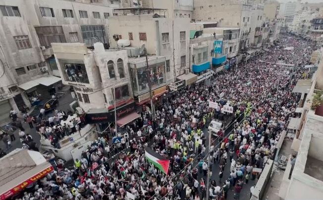 Iordanienii protestează împotriva tratatului de pace cu Israelul