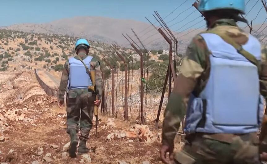 Trupe ONU la graniţa dintre Liban şi Israel