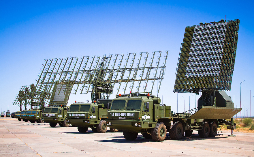 Sisteme radar ruseşti Nebo-U cu rază lungă de acţiune