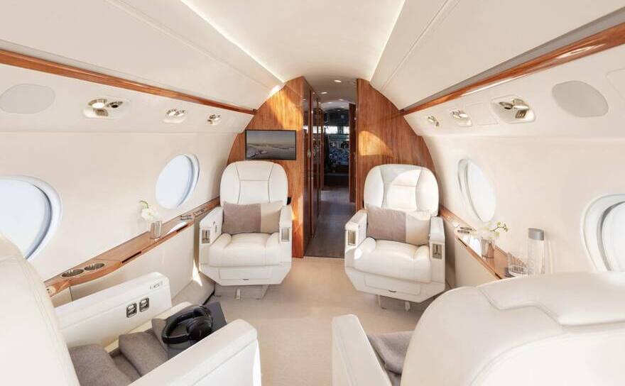 Avion privat de tip Gulfstream G550