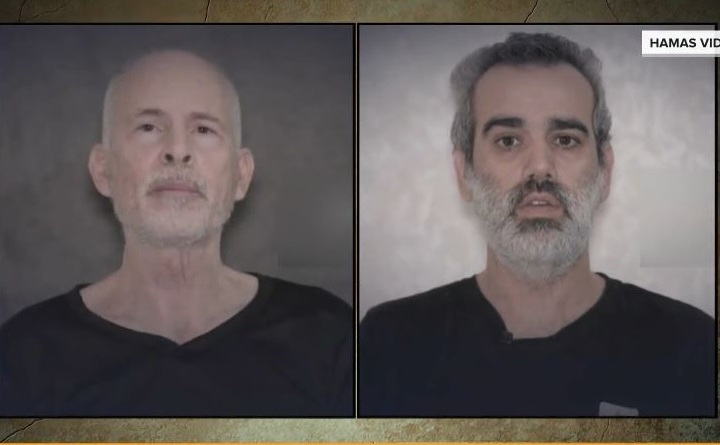 Ostaticii israelieni Keith Siegel şi Omri Miran ţinuţi în captivitate de către militanţii Hamas