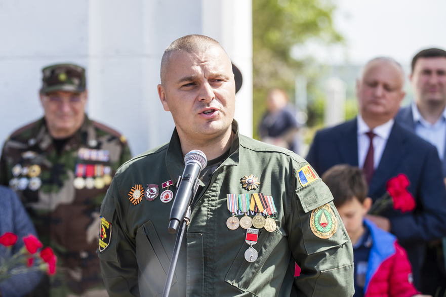 
Alexei Petrovici, şeful Comitetului Naţional de Coordonare „Pobeda” (Victorie, n..r) din Republica Moldova
