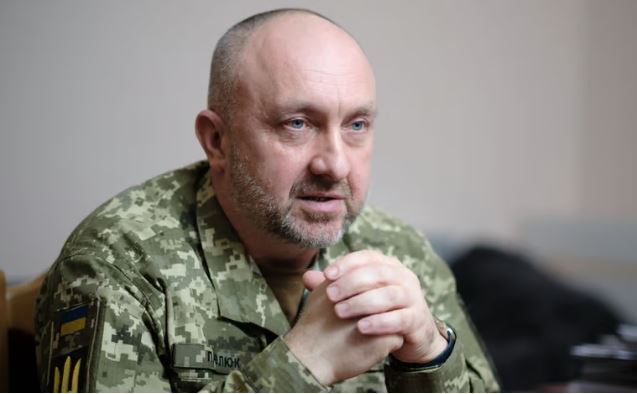 Generalul-locotenent Oleksandr Pavliuk, comandantul Forţelor Terestre ucrainene