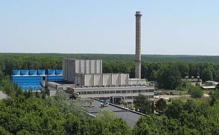 Clădire reactor nuclear de cercetare TRIGA pe platforma nucleara a RATEN-ICN