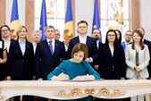 Maia Sandu semnează Decretul iniţierea negocierilor de aderare (presedinte.md)
