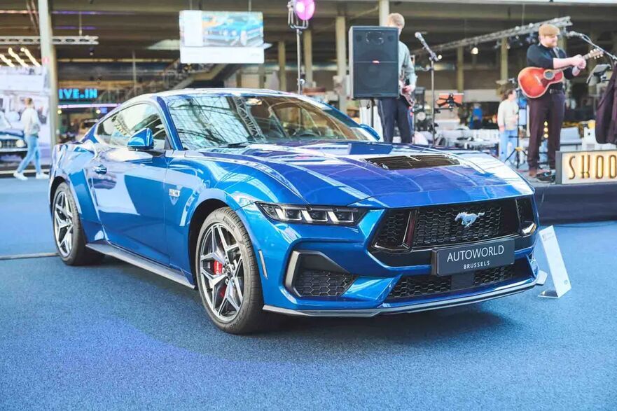 Un Ford Mustang din a şaptea generaţie. (Prin amabilitatea Autoworld Bruxelles)