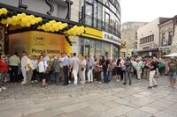 Coada la inscrierea in Planul Simon - AUR (Facebook - AUR)