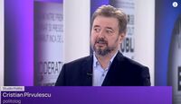 Cristian Pîrvulescu (Captură Digi24)