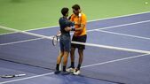 Novak Djokovic şi Juan Martin del Potro, (Getty Images)
