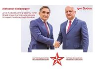 Alexandr Stoianoglo şi Igor Dodon (facebook.com / Sorin Ioniţă)