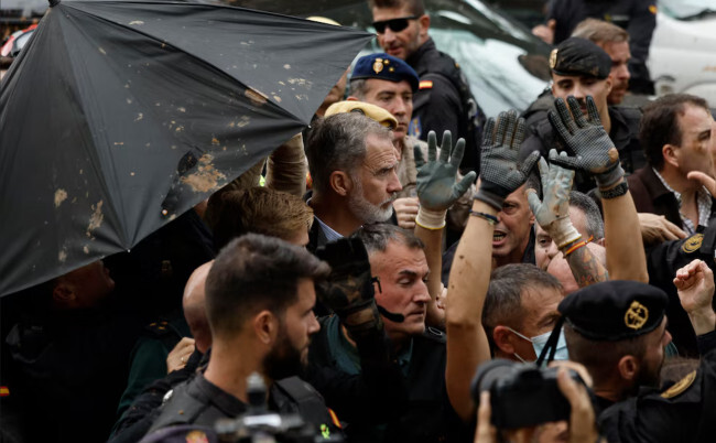 Felipe al VI-lea (screenshot via foto EFE/ Biel Aliño)