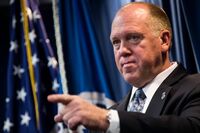 Tom Homan, supranumit „ţarul frontierelor” SUA (Getty Images)
