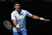 Novak Djokovic la Australian Open 2024, Melbourne, Australia, 26 ianuarie 2024. (Getty Images)