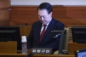 Preşedintele sud-coreean destituit Yoon Suk Yeol în instanţă, la Seul, 21 ianuarie 2025 (Getty Images)