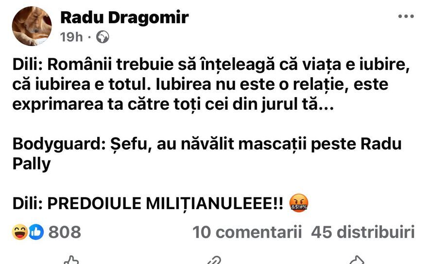 Postarea editată