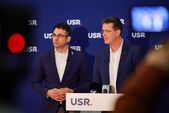 Ştefan Pălărie şi Ionuţ Moşteanu (USR)