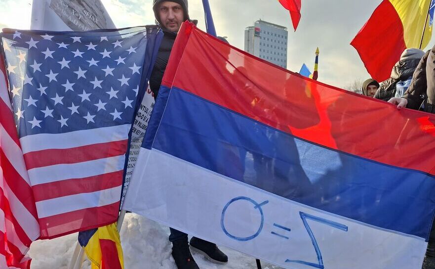 Protest pro-Călin Georgescu