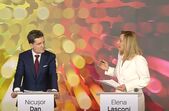 Nicusor Dan si Elena Lasconi (Captura video)