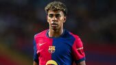Fotbalistul Lamine Yamal, de la FC Barcelona (Getty Images)