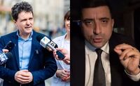 Nicuşor Dan şi George Simion